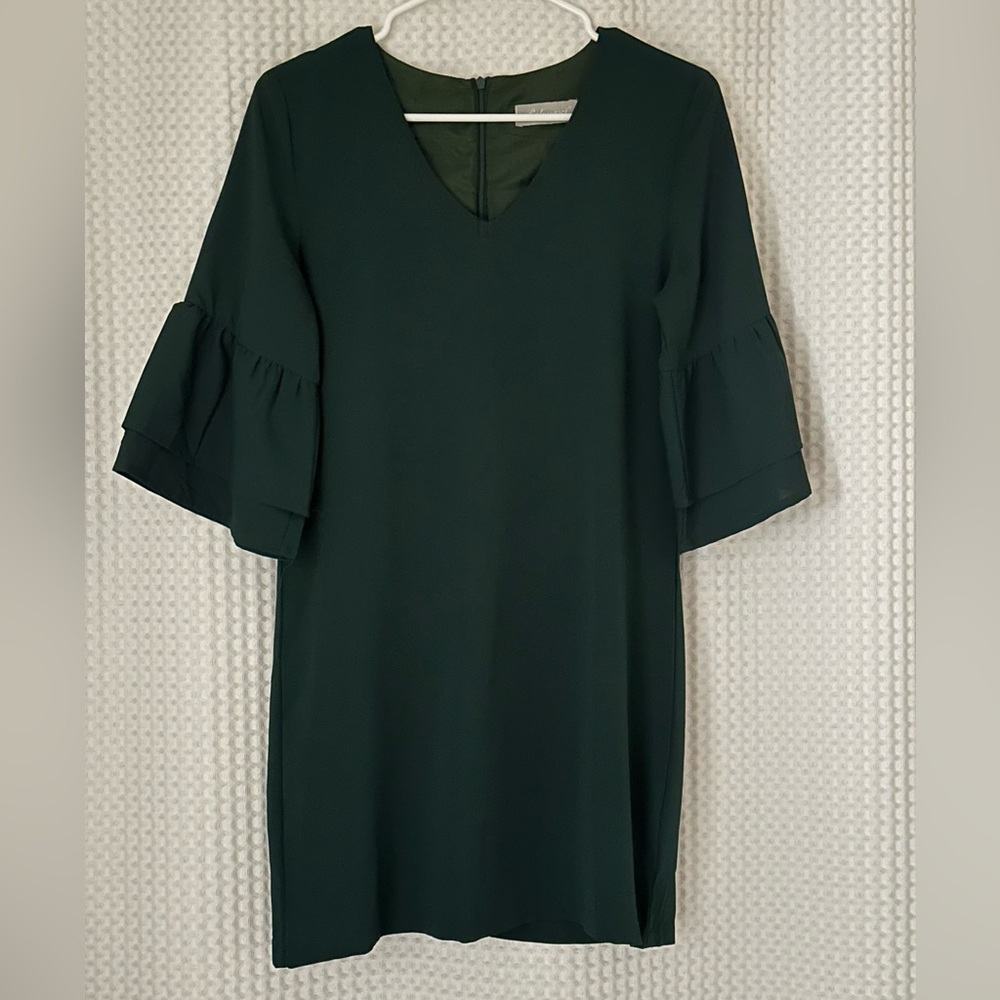 Elegant Dark Green Women's Dress